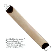 Frank Shaving-100 натуральная коровья кожа прямые бритвы Висячие Strop Экстра Широкий#7