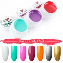 30 цветов, Гель-лак для ногтей, для рисования, акриловый, цветной, УФ светодиодный, Гель-лак, сделай сам, для макияжа, советы@ ME88