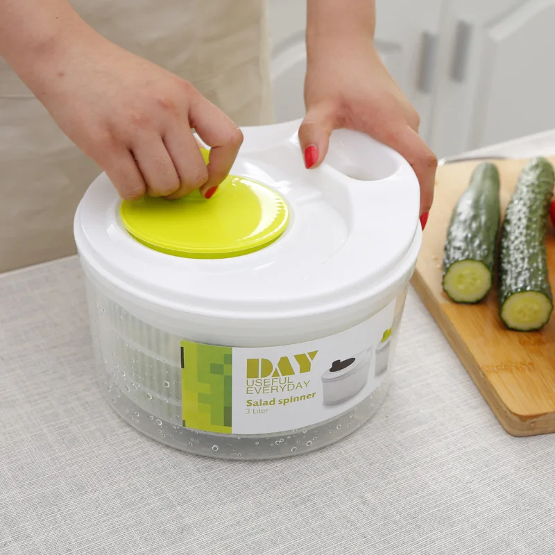

Home Use Salad Spinner Vegetable Furit Dryer Colander Strainer Kitchen Tools