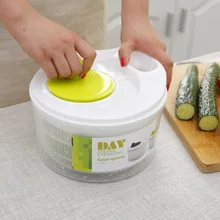 Home Use Salad Spinner Vegetable Furit Dryer Colander Strainer Kitchen Tools