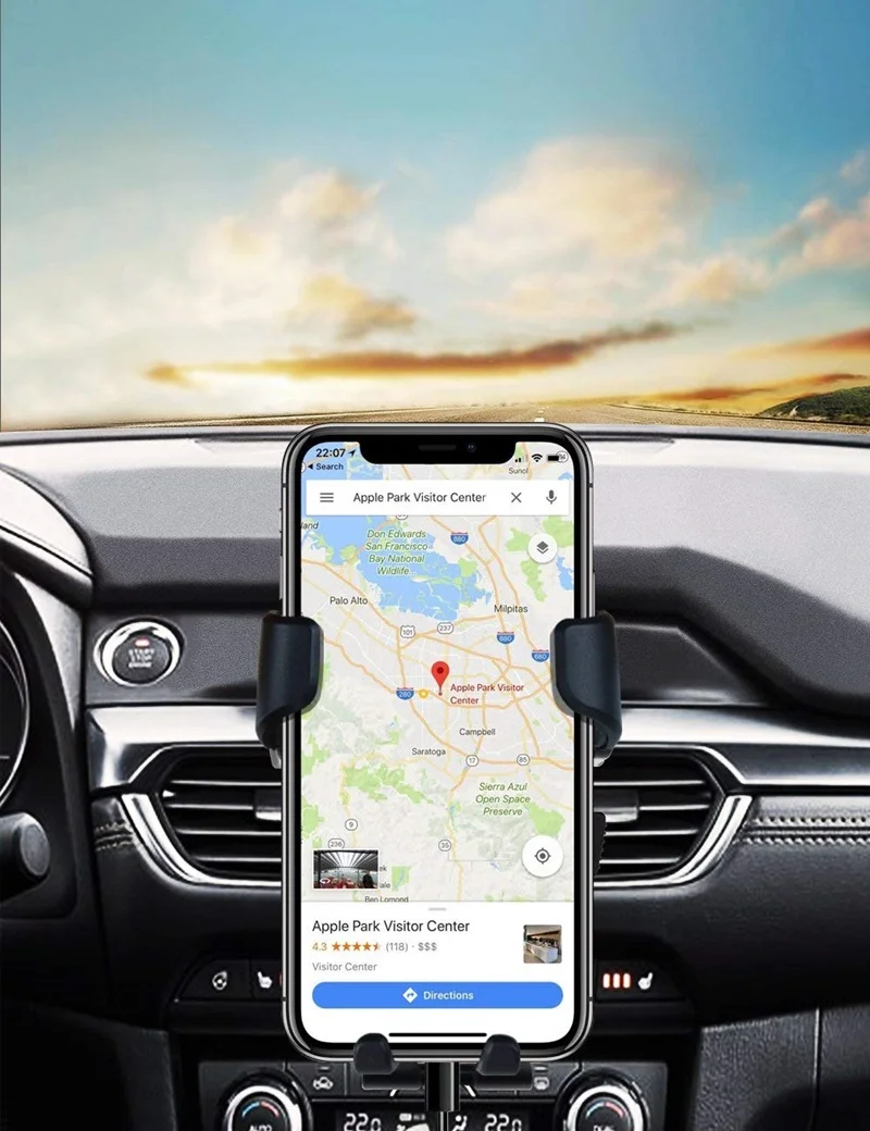 Tongdaytech Автомобильный держатель для телефона гравитационный держатель на вентиляционное отверстие автомобиля в автомобиле для Iphone X 8 11 Pro Max подставка для телефона Поддержка смартфона Voiture