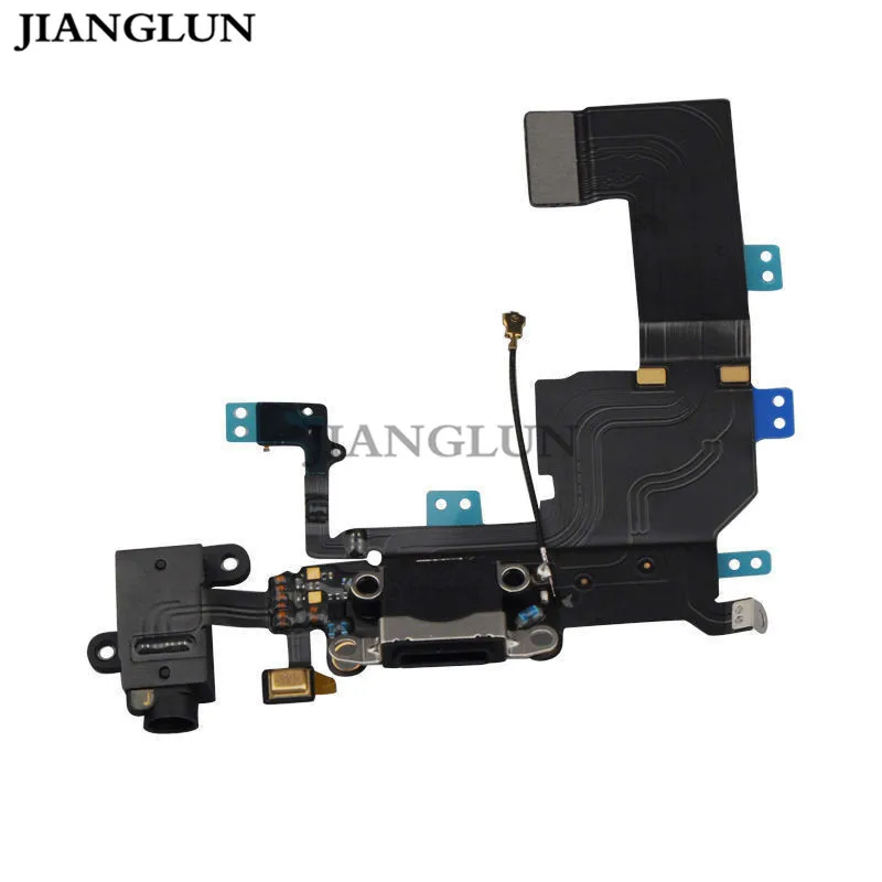 

JIANGLUN 5X New USB Charging Port Connector Flex Cable Replacement For iPhone 5C