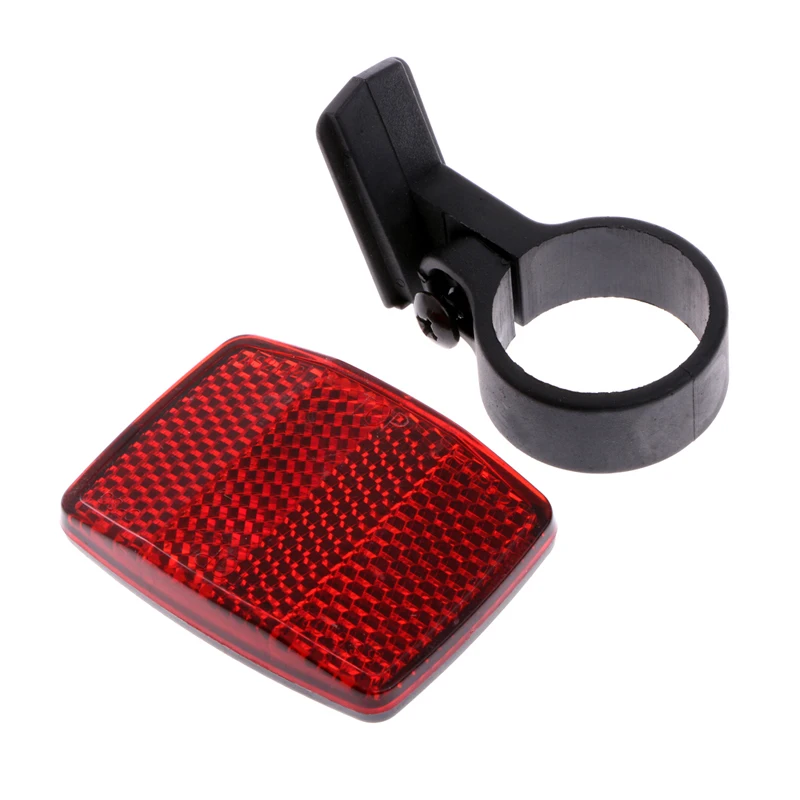 Flash Deal Bicycle Bike Handlebar Reflector Reflective Front Rear Warning Light Safety Lens  F20 7