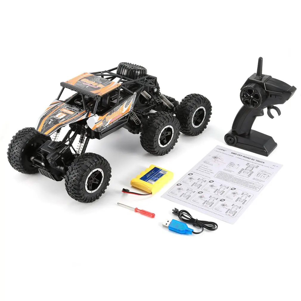 

JJR/C Q51 MAX 1/12 2.4G 6WD Off-road High Speed RC Car Toy Drive Climber Automatic Electric Racing Vehicle Cars for Kids Gift