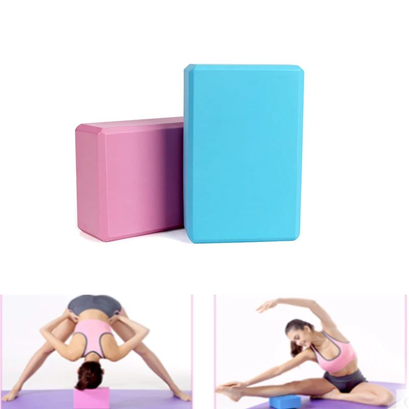 

Yoga Block Foam Foaming Block Brick Exercises Fitness Tool Workout Stretching Aid Body Shaping Health Training