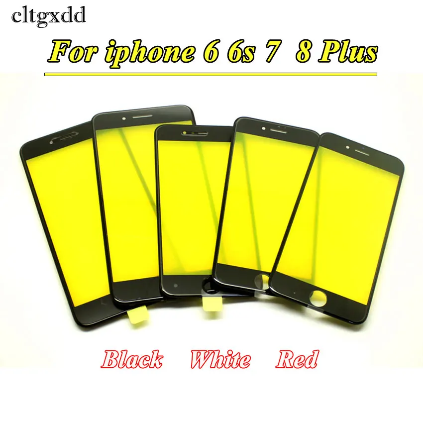 Cltgxdd для iPhone 6 S Plus P 6SP 7 8 сенсорный ЖК экран передняя сенсорная панель стекло