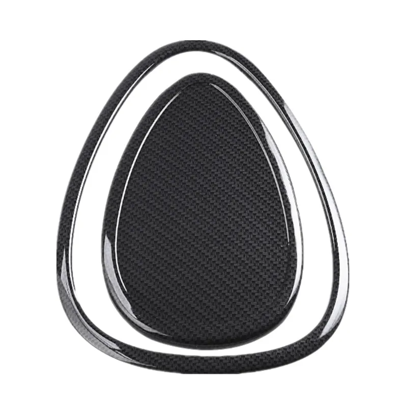 

Carbon Fiber Pattern Car Dashboard Air Vent Outlet Decoration Sticker Cover for Mini Cooper Clubman F54 F55 F56 Styling Black