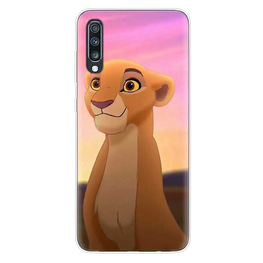 Король Лев Симба мягкий TPU чехол для samsung Galaxy S10 рlus lite S10E A70 A50 A30 M40 M30 M20 A60 A40 A20 A10 M10 A20E крышка