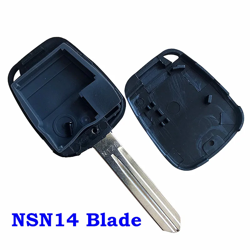 Для Nissan Bluebird 1 кнопочный дистанционный чехол для ключа Fob пустой NSN11 NSN14