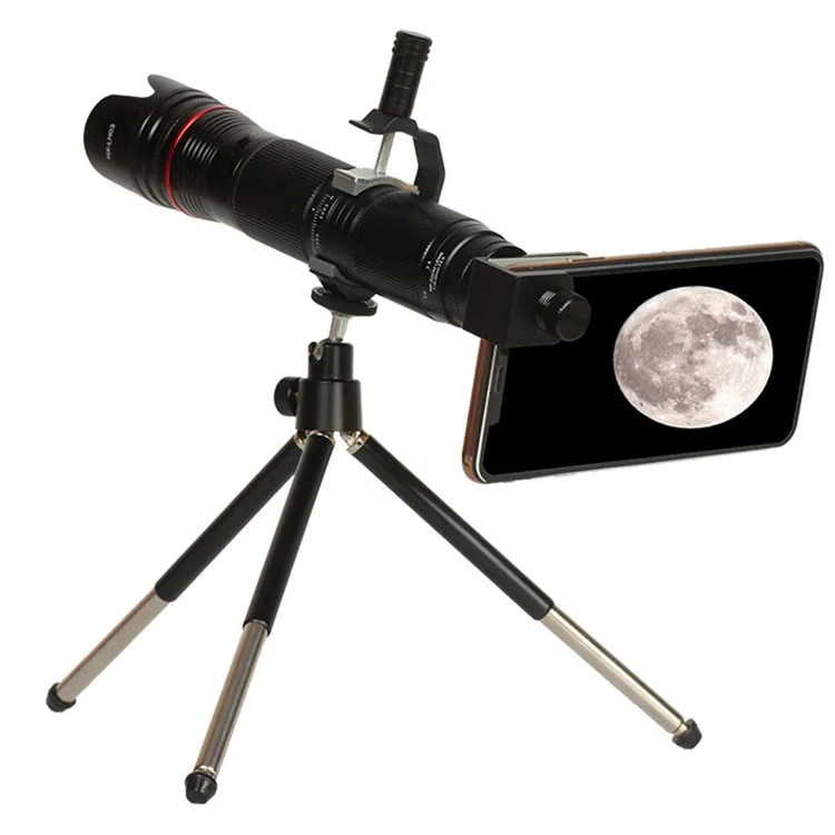 4K HD 16-35X телескоп Камера объектив с переменным фокусным расстоянием Водонепроницаемый 3-секционный Регулируемый сотовый телефон телефото Объективы для iPhone линзы для смартфонов
