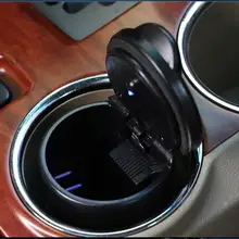 1 шт., переносная автомобильная, грузовая, светодиодный, сигаретная, дымовая, автомобильная пепельница для Opel Astra H G J Insignia Mokka Toyota Avensis Rav4 Ford Focus 2