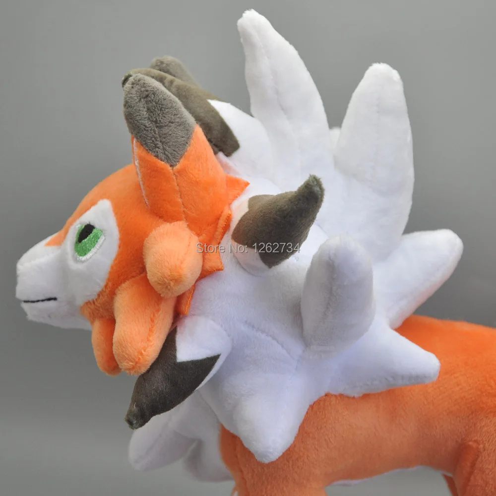 Lycanroc Dusk Form Rock-10inchT 12inch L-195g-34-G
