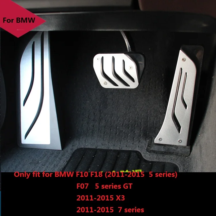 Car accelerator pedal plate modified for BMW F07 F10 F18 5 series/7 series/X3/5 series GT car gas pedal brake pedal