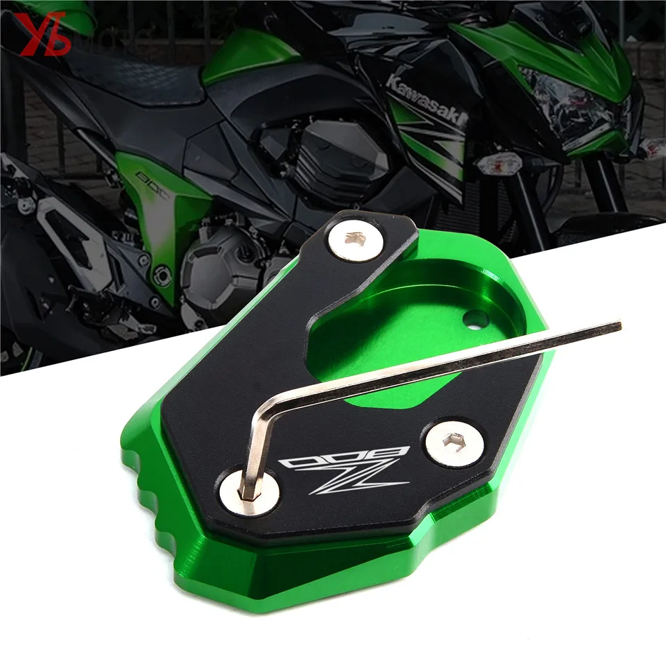 

Picks For Kawasaki Z800 Z 800 2012 2013 2014 2015 2016 Motorcycles Aluminum Side Stand Enlarger Kickstand Extension Plate pad