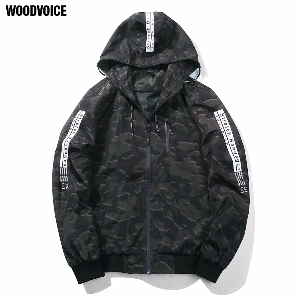 

Woodvoice Men Turn-down Collar Jacket Coat Men Outerwear Hooded Jacket Male Slim Casual Coats Spring Autumn New Arrival hombre