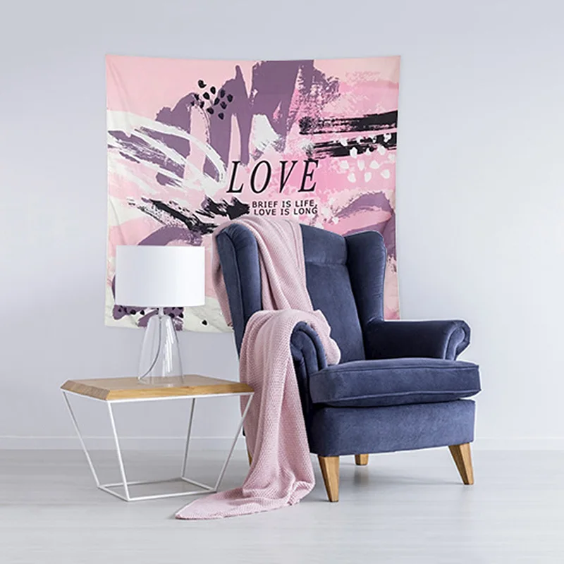 New Tapestry Wall Hanging Polyester Tapestry for Festival Dorm Decoration Throw Yoga Mat Hanging Painting Shawl Mat