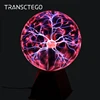 8 Inch Plasma Ball Lamp Globe Static Night Light Magic Touch Sound Sensitive Glass Sphere Fun Toy Kids Plazma Desk Novelty Light ► Photo 2/6