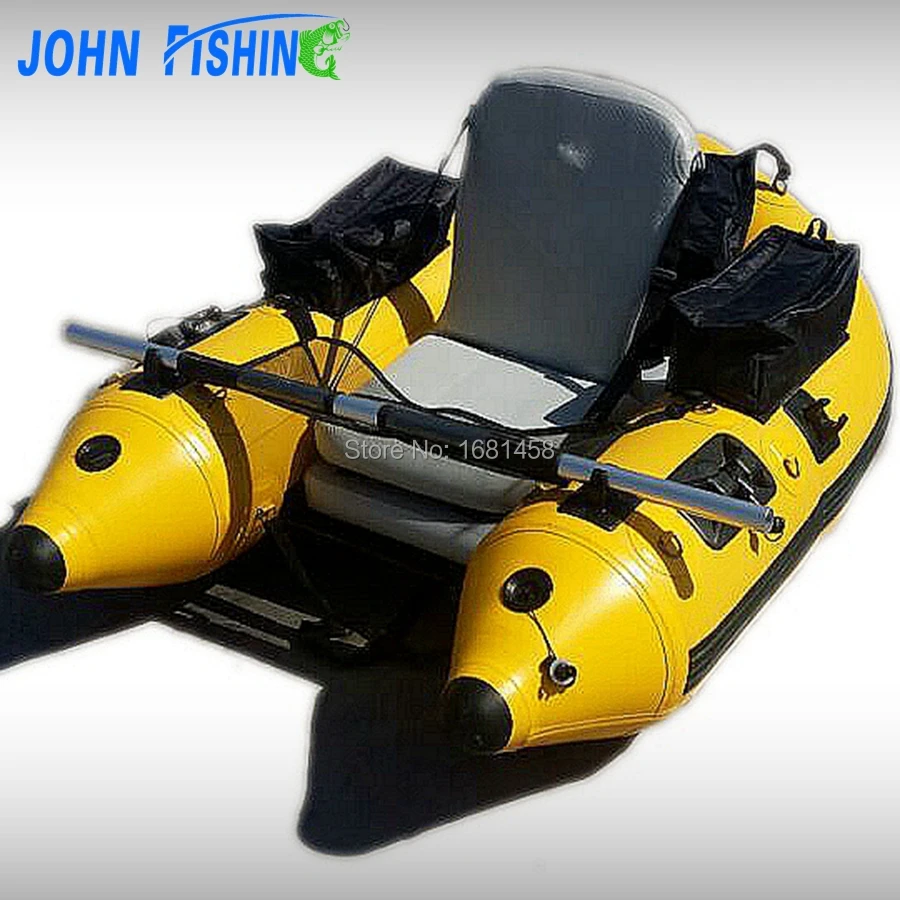 2015 High Quality Inflatable Rubber Fishing Boat One Person Belly Boat