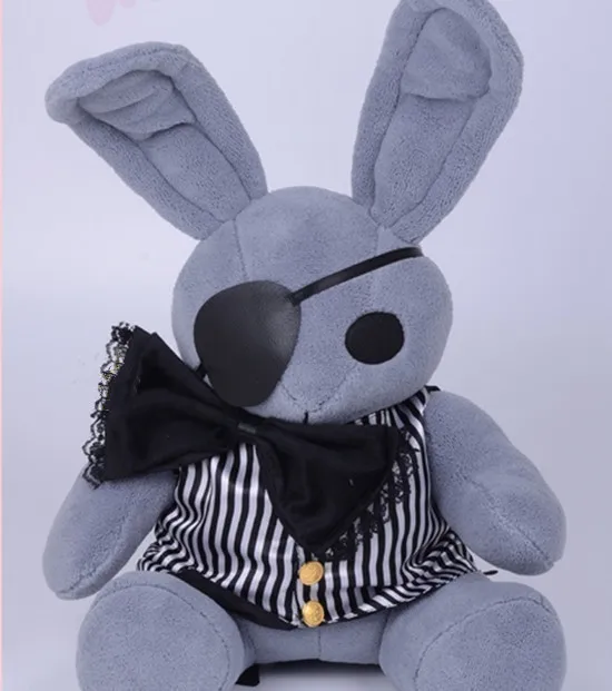 

Black Butler Ciel Phantomhive Cosplay Pirate Rabbit Soft Doll Anime Stuffed & Plush Toy