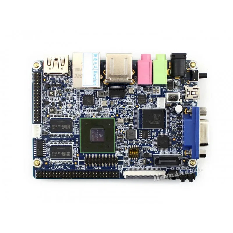  E9 mini PC Freescale i.mx6 Quad ARM Cortex A9 Development board with 8GB eMMC Flash 2GB DDR3 Free Shipping 
