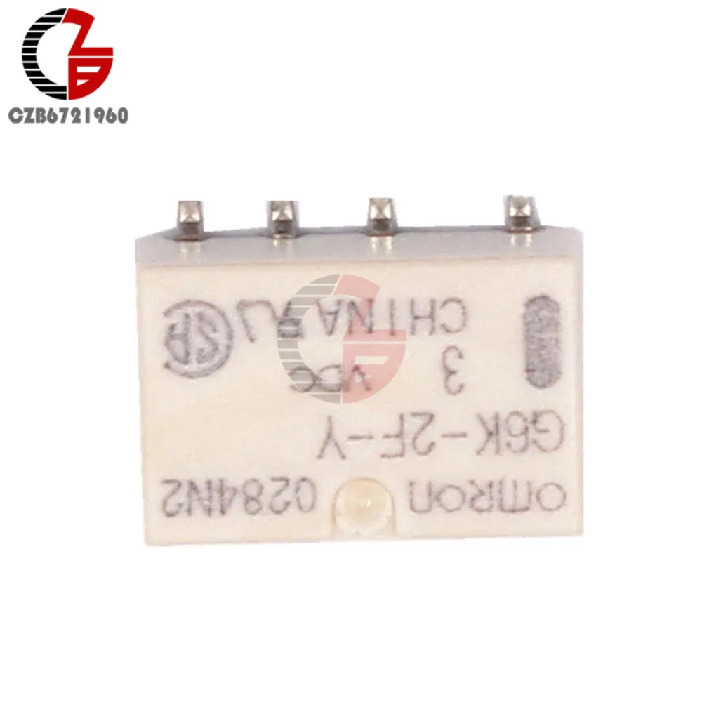 5Pcs SMD G6K-2F-Y Сигнальное реле 3V 5V 12V 24V поверхностного монтажа реле 8Pin для Omron реле безопасности бытовой техники