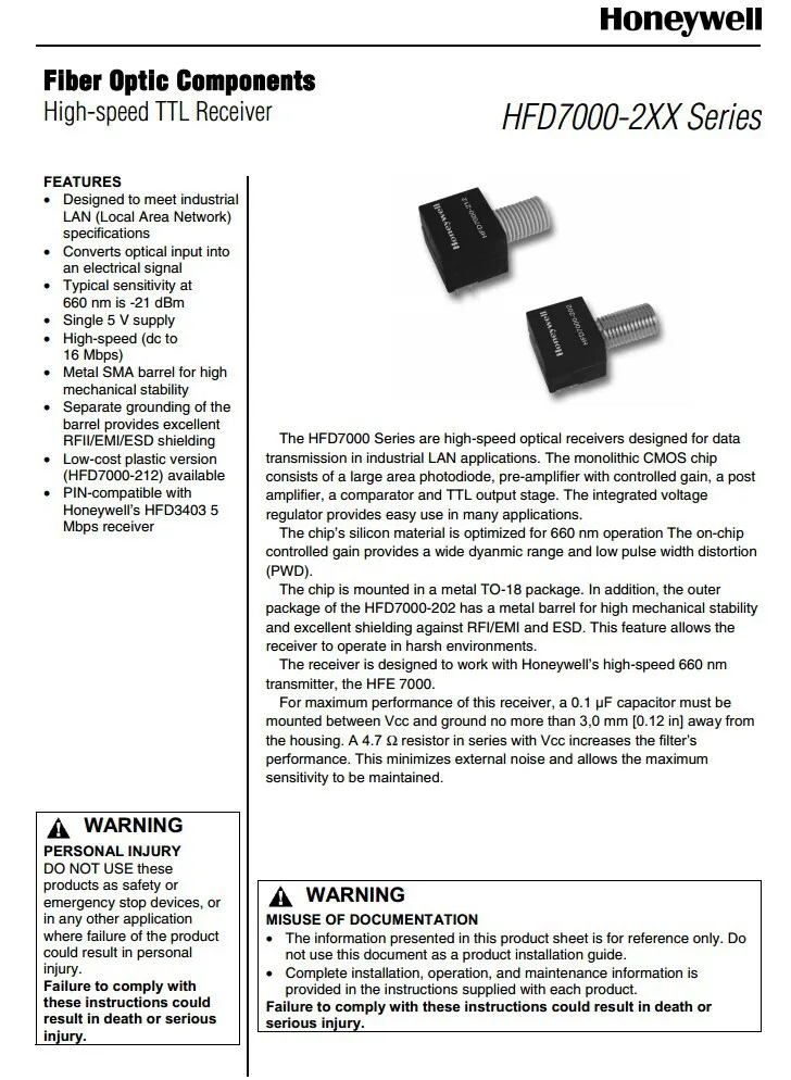 HFD7000-202 info