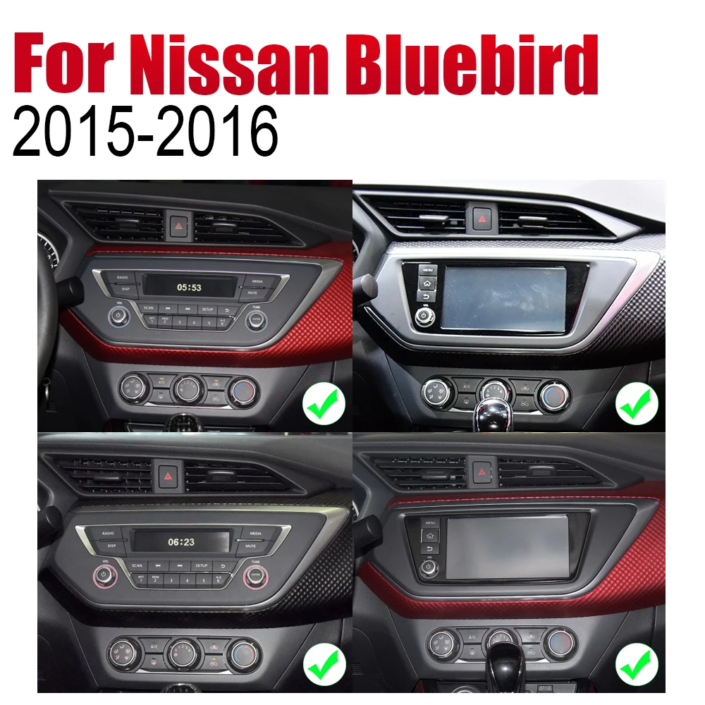 Clearance Zaixi For Nissan Bluebird 2015~2016 Car Audio Video Multimedia Player Multi-Touch Screen Head Unit Wifi Bluetooth Radio Stereo 2