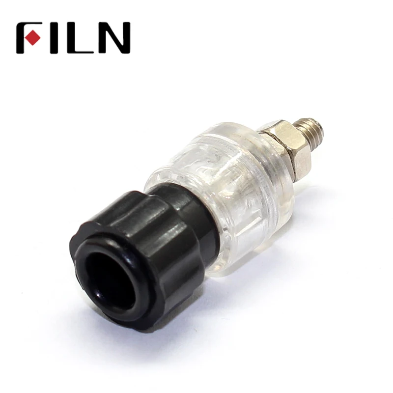 2pcslot 999A Binding post welding connector Socket For Power Amplifier Terminal AC Power red black Adapter Connector (3)