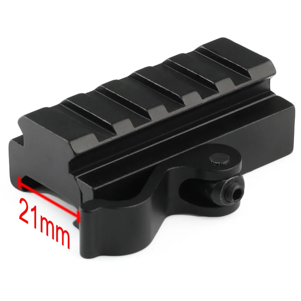 New Rail Riser Tactical 5 Slots QD 3/5" Q Riser Quick Release Mount