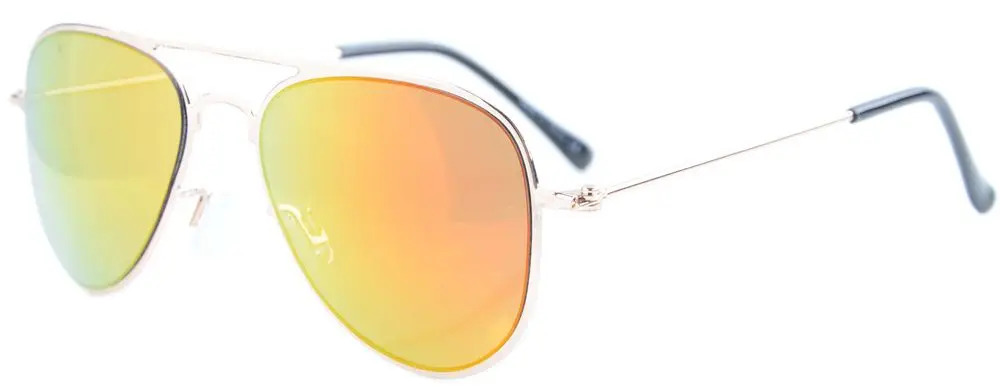 S15017 Eyekepper 2-6yr лет дети ребенок Солнцезащитные очки для женщин - Цвет линз: Gold Red Mirror