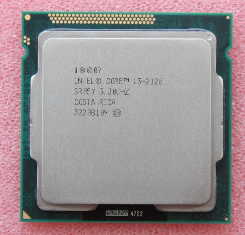 Процессор Intel Core i3 2120 3,3 ГГц 3 МБ кэш двухъядерный разъем 1155 65 Вт настольный процессор