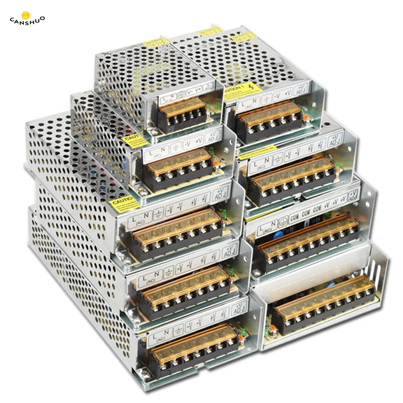 

New Switch Power Supply Led Adapter AC100-240V to DC 24V 1A 2A 3A 5A 8.5A 10A 15A 20A Driver Transformer for 5630 5050 LED Strip