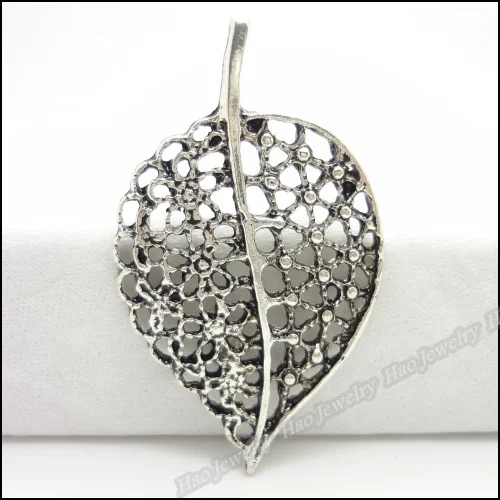

9pcs Charms Leaves pepper Pendant Tibetan silver Zinc Alloy Fit Bracelet Necklace DIY Metal Jewelry Findings