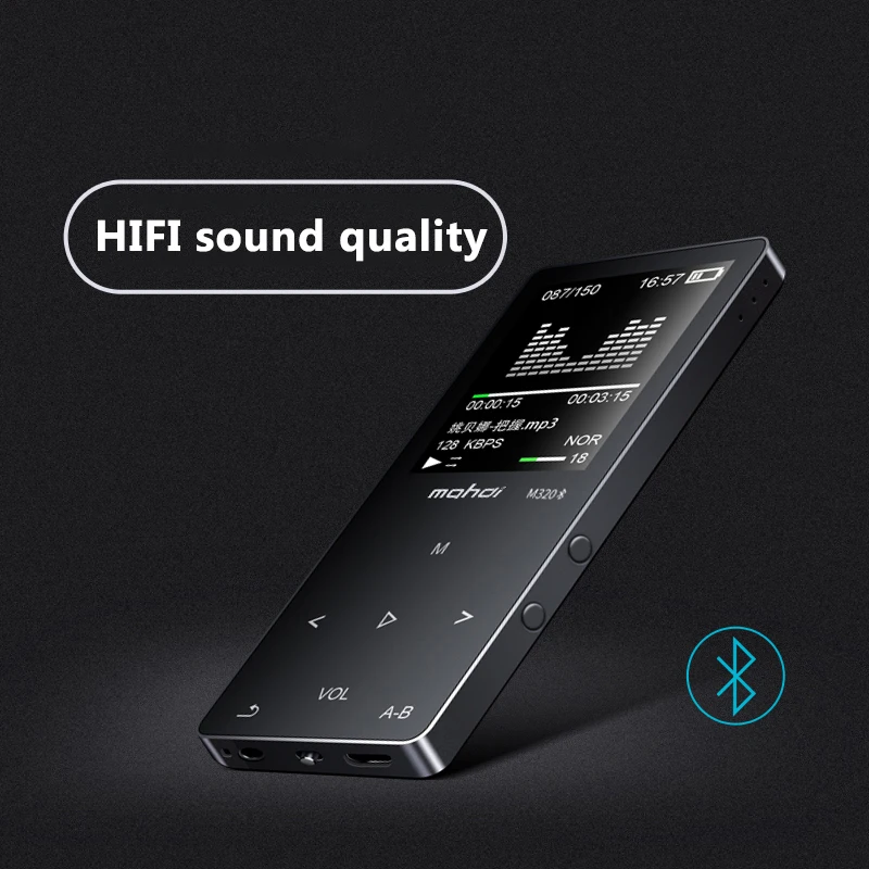 New M320 Metal Bluetooth  Hifi MP3 Player (2)