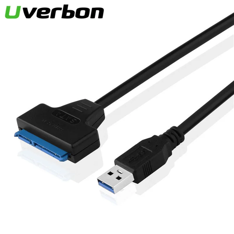 

Uverbon Fast speed Micro USB Cable USB 3.0 to Sata 2.5 inch Hard Drive HDD SSD Adapter Mobile phone Converter SATA USB3.0 Cable