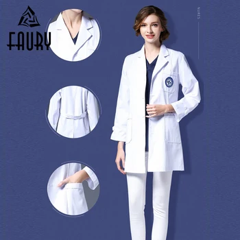 

Women Summer Hospital Medical Laundry Clothes Set Flexible Waist Slim Fit Teeth Scrubs Beauty Salon Nurse Uniforms Spa Work Wear