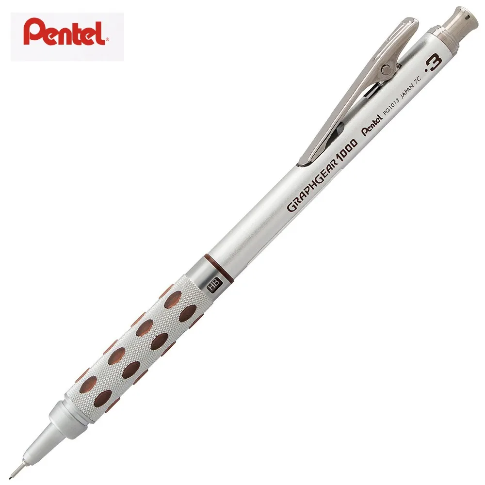1 шт. Pentel grapher Gear 1000 автоматический карандаш для рисования 0 3 7 9 5 мм свинцовый