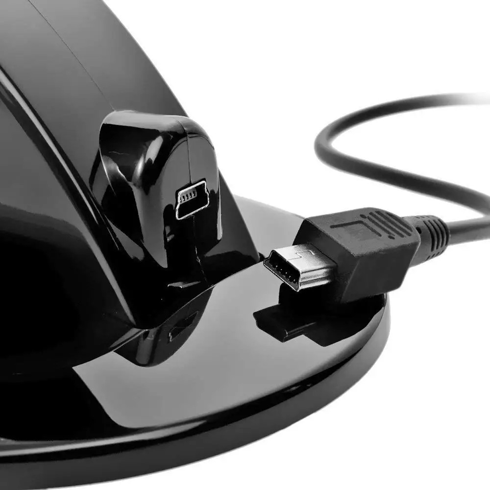 Контроллер Зарядное устройство док светодиодный двойной USB PS4 Подставка для зарядки Колыбель для sony Playstation 4 PS4/PS4 Pro/PS4 тонкий контроллер