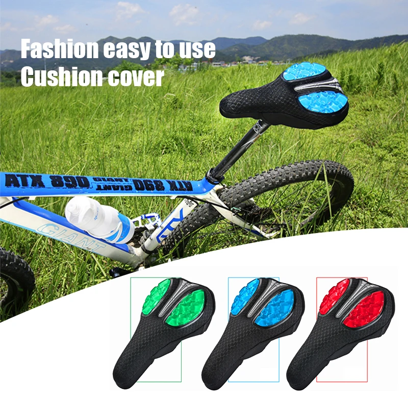 

Bicycle Saddle Liquid Silicon Gels Bike Saddle Cover Cycling Seat Mat Comfortable Cushion Soft Seat Cover