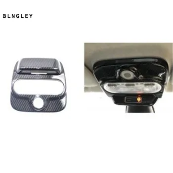 

1pc ABS carbon fiber grain front reading light panel decoration cover for 2015-2018 Mercedes Benz Smart