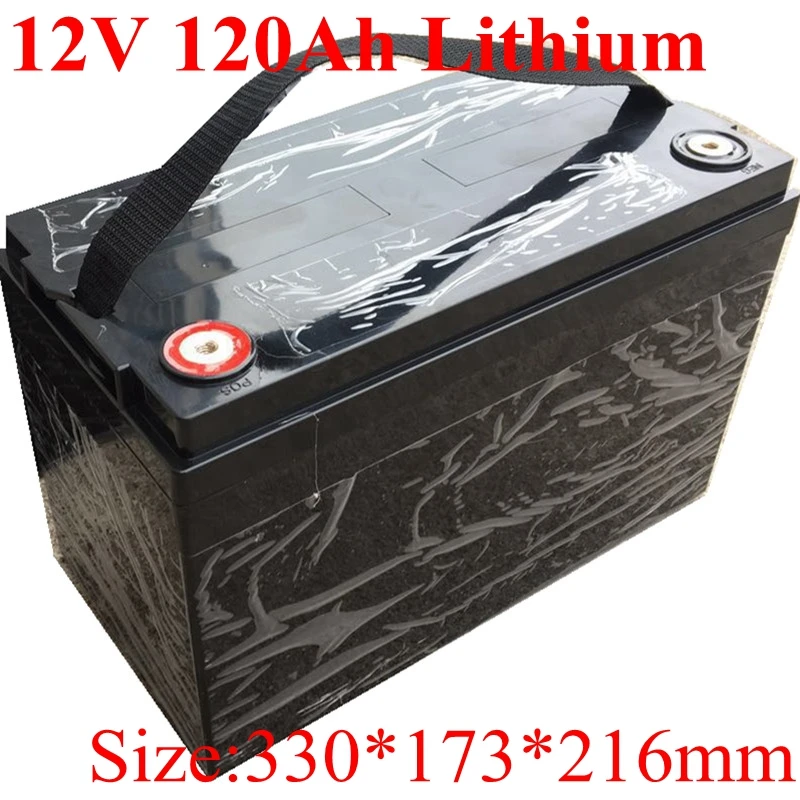 12V 120Ah литий-ионный аккумулятор для солнечной системы мотор домашняя лодка