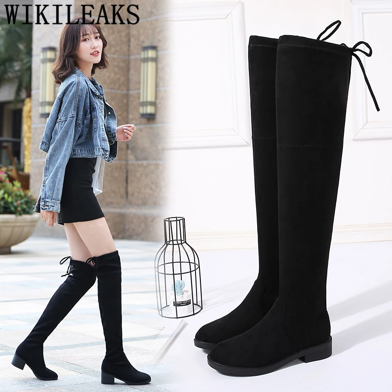 luxury over the knee boots