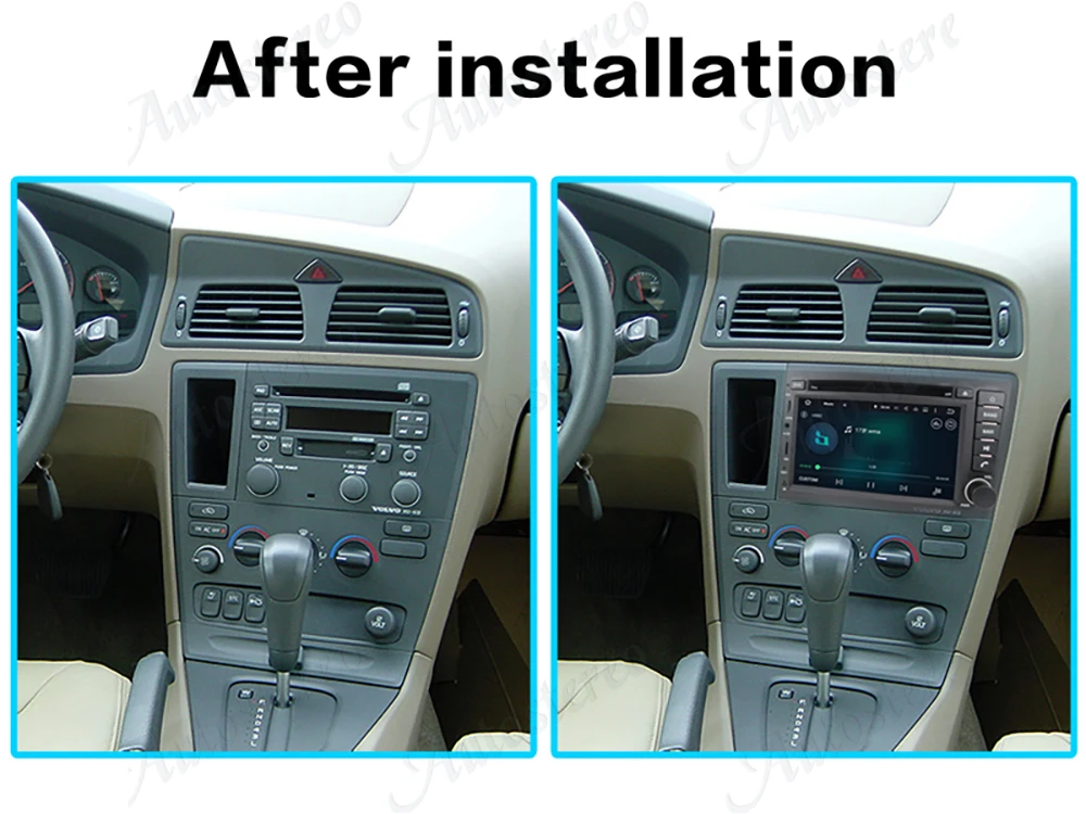 Clearance Android9 Car DVD CD Player autostereo GPS navigation for VOLVO S60 V70 XC70 2000-2004 auto radio tape recorder multimedia player 1