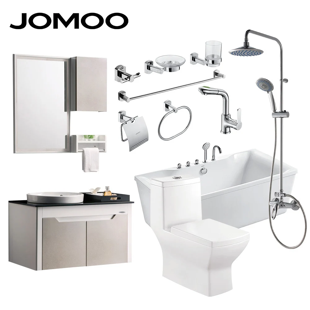 JOMOO الحمام الأجهزة مجموعات حوض الحنفيات دش مجموعة حوض خزانة حمام الأدوات الصحية المرحاض دعوى عاء ورق حائط حامل JOMOO الحمام الأجهزة مجموعات حوض الحنفيات دش مجموعة حوض خزانة حمام الأدوات الصحية المرحاض دعوى عاء ورق حائط حامل