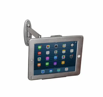 

Security wall mount with anti-theft enclosure display on hotel or retail shop store Stand for ipad 2/3/4