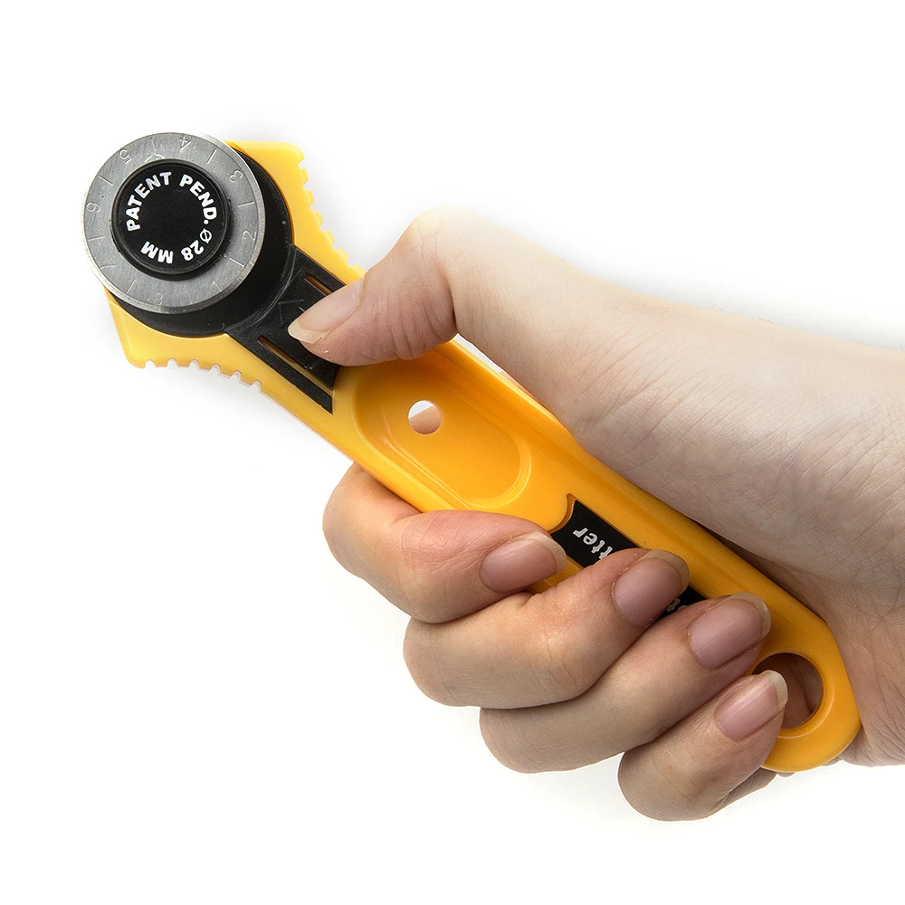 

1PC 28mm 45mm Wheel Knife For Clothing Patchwork Steel Round Rotary Rolling Cutter for DIY Tools Office Cutting Paper Work