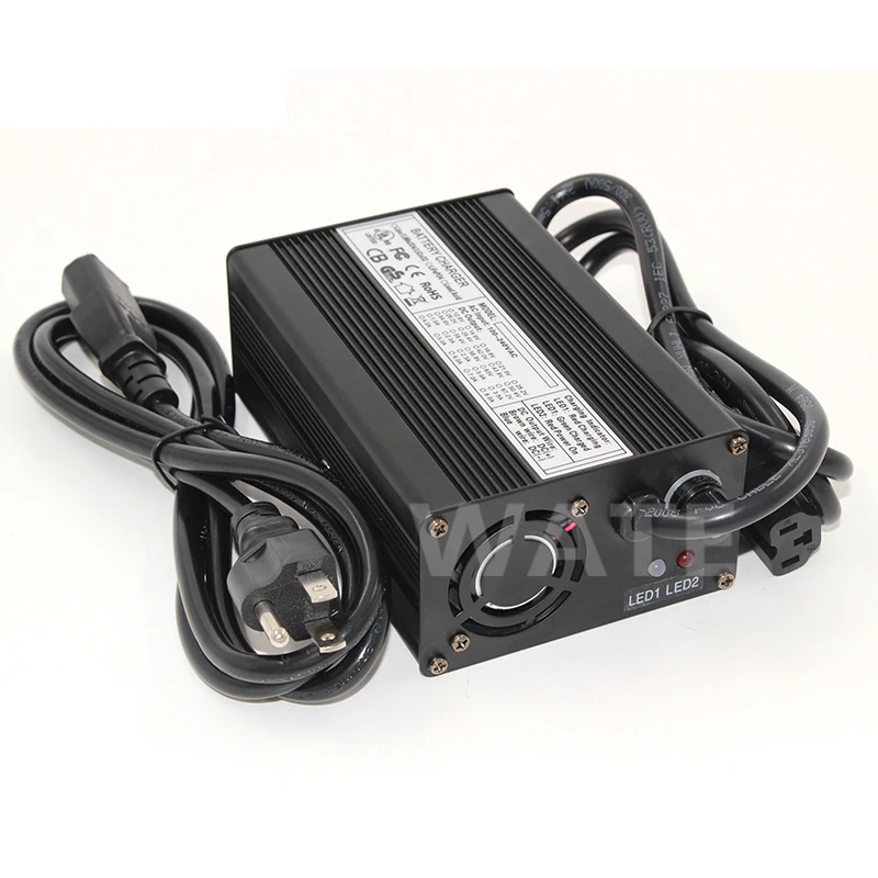 Ceny 42V 2A ładowarka wyjście 36V 2A ładowarka wejście litowo jonowy li poly ładowarka do 10 serii 36V rower elektryczny