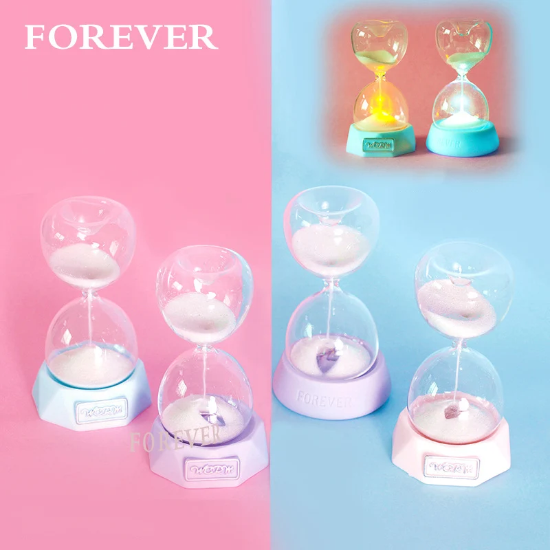 Nordic Sand glass Hour Timer 50 Seconds с подсветкой украшения для детской комнаты дома аксессуары