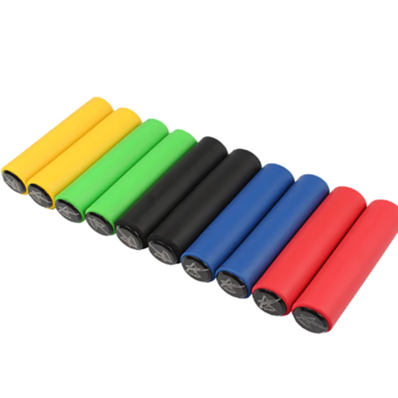 

MEROCA Mountain bike bicycle handlebar Ultra-light shock-absorbing and dirt-resistant silicone handle sleeve Lockable handle