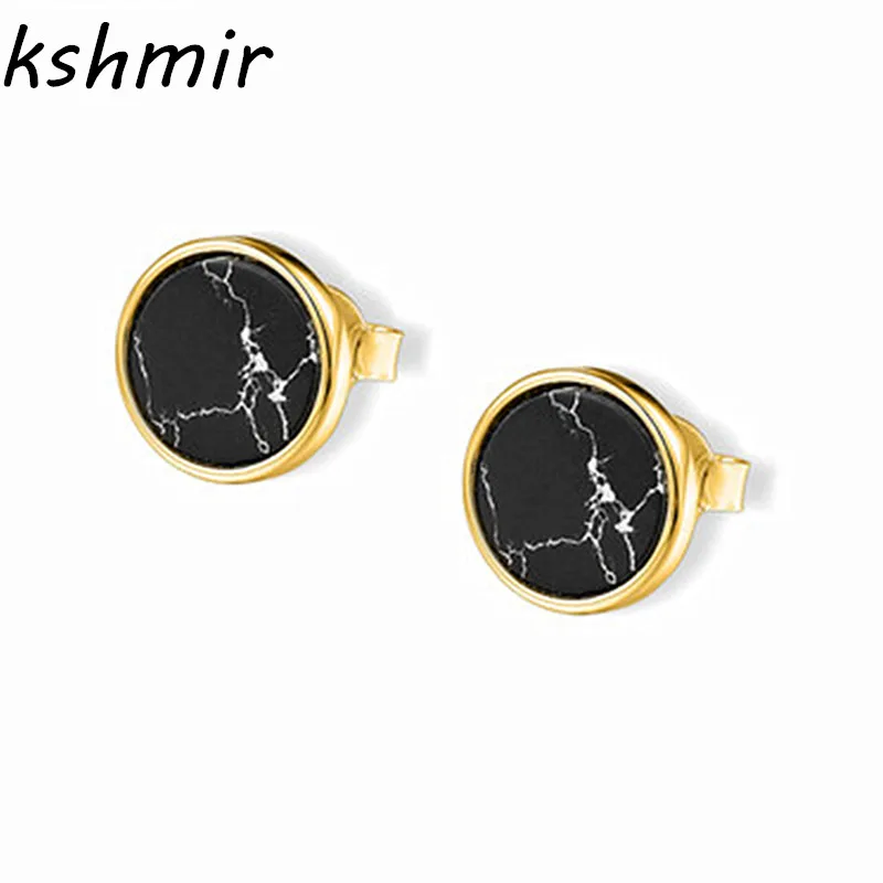 

American women jewelry contracted fashion boutique earring restoring ancient ways round earrings earrings geometry nature